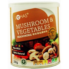 Lohas Mushroom n Vegetables Seasoning 蔬菜香菇调味粉 250gm